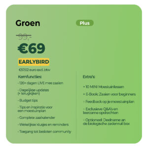 Zaai Maar Mee - Groen