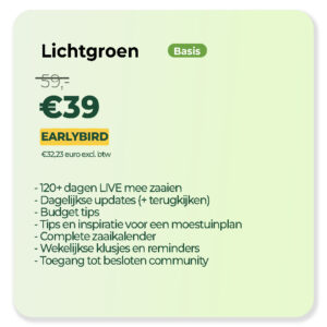Zaai Maar Mee - Lichtgroen