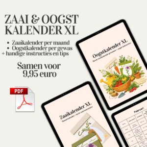 ACTIE: Zaaikalender XL & Oogstkalender XL